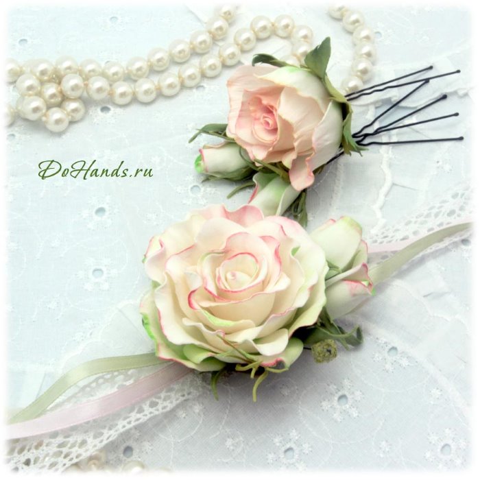 Свадебные аксессуары из фоамирана